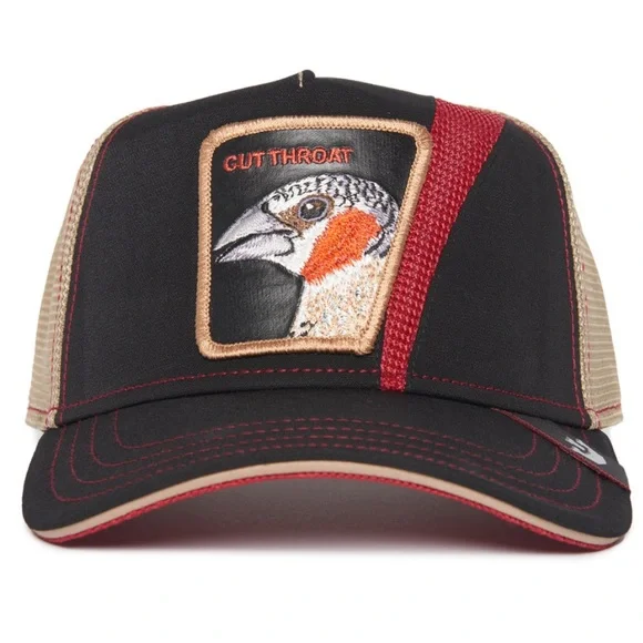 NIB Limited Edition Goorin Brothers “Cut Throat” Finch Trucker Hat - Picture 2 of 6